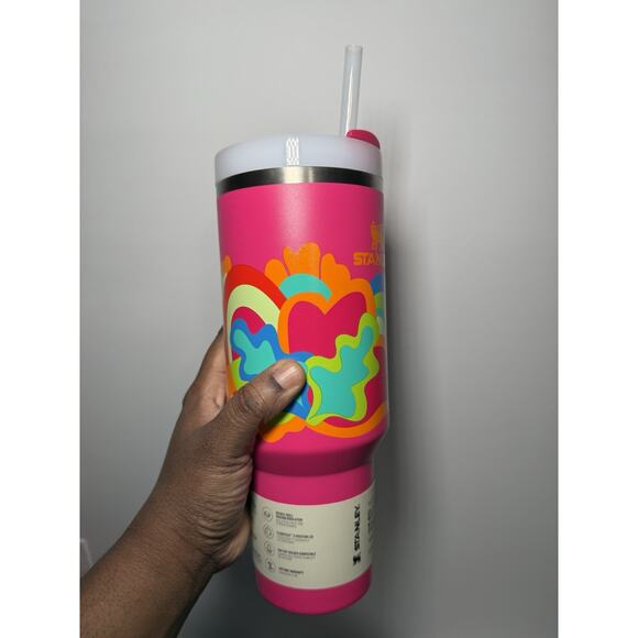 Stanley X Academy Exclusive TROPICAL WAVE 40oz Adventure Quencher BNWT + Boot - Picture 3 of 6